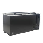 Thumbnail image #1 for Kelvinator Commercial KCHBC65 65-Inch Slide-Top Bottle Cooler, 19 Cu. Ft., Side-Mounted Refrigeration, Black