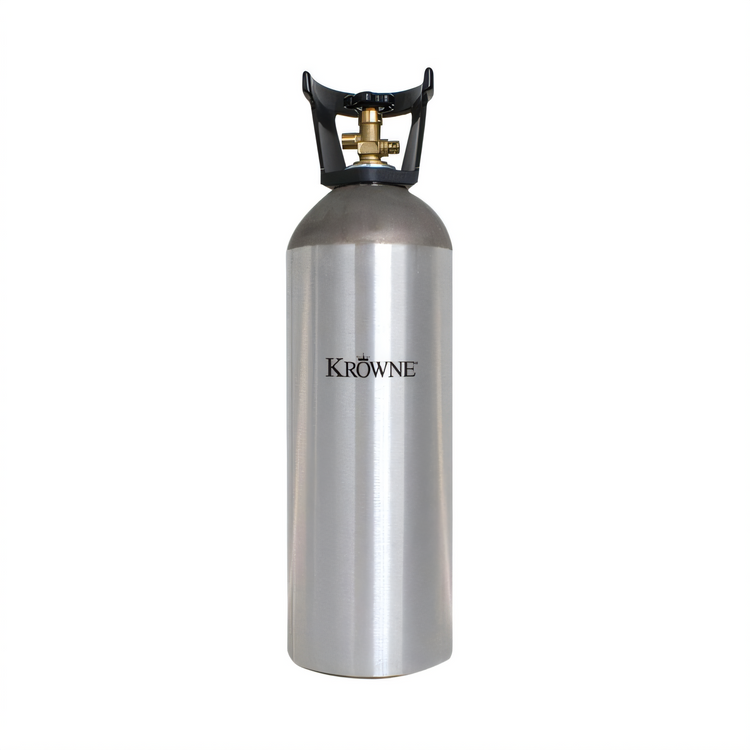 Product image #1 for Krowne 20 lb. Empty CO2 Tank with Siphon Tube