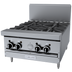 Thumbnail image #1 for Garland GF Starfire Pro GF24-4T 24-Inch Modular Gas Restaurant Range Top, 4 Open Burners, Flame Failure, Stainless Steel