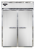 Thumbnail image #1 for Continental Designer Line D2FINSAE 2-Section Extra-High Roll-In Freezer with Stainless Steel Exterior