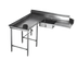 Thumbnail image #1 for Eagle Group Left-Hand Island Soiled Dishtable with 20 x 20 x 5-Inch Pre-Rinse Sink, 72-Inch Machine-to-Corner x 60-Inch Corner-to-End
