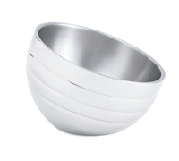 Vollrath Angled Beehive Insulated Double-Wall Stainless Steel Serving Bowl, 1.9 Qt
