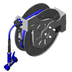 Thumbnail image #1 for Open Stainless Steel Retractable Hose Reel System with 3/8-Inch x 50-Foot Hose and Rear Trigger Spray Valve