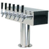 Thumbnail image #1 for T Style 6-Faucet Countertop Glycol-Cooled Draft Beer Tower