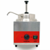 Thumbnail image #1 for Omcan Countertop Pump Sauce Warmer with Spout, Stainless Steel