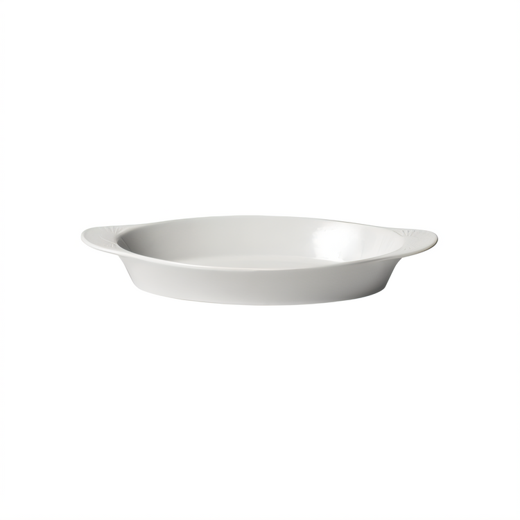 Product image #1 for Winco Oval Welsh Rarebit Porcelain Baking Dish, 12 oz