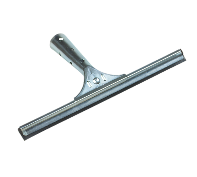 Product image #1 for Flo-Pac 12-Inch Single-Blade Hand Held Window Squeegee with Stainless Steel Handle