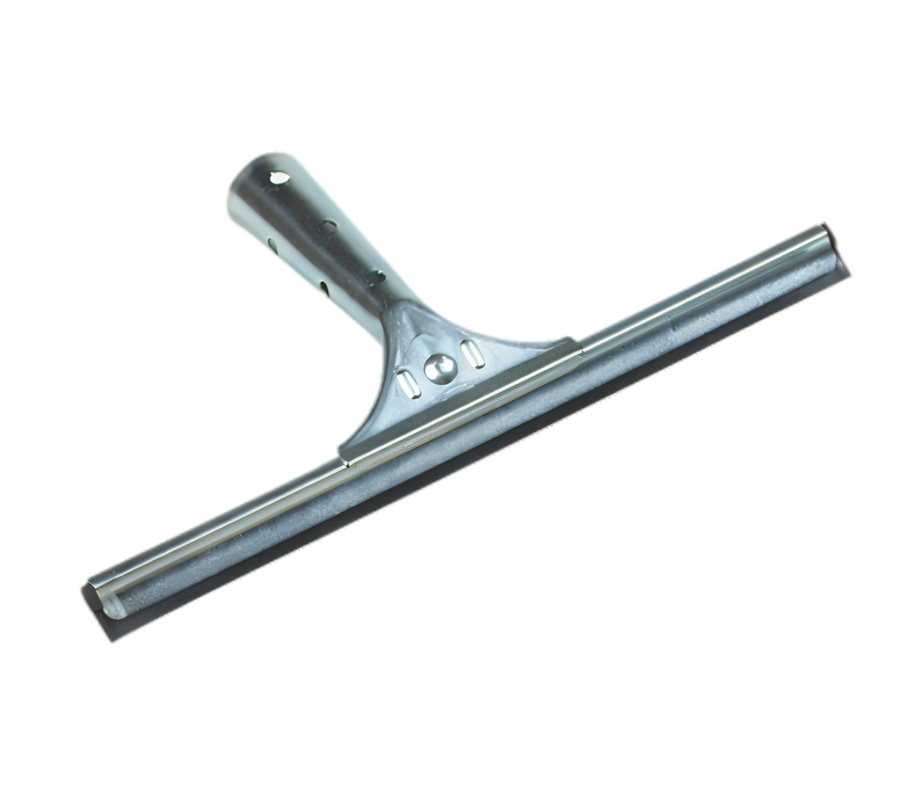 Product image #1 for Flo-Pac 12-Inch Single-Blade Hand Held Window Squeegee with Stainless Steel Handle