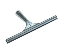 Flo-Pac 12-Inch Single-Blade Hand Held Window Squeegee with Stainless Steel Handle