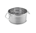 Thumbnail image #1 for American Metalcraft Round Stainless Steel Tub, 27 oz., Satin and Mirror Finish