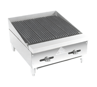 Comstock-Castle 18-Inch Countertop Radiant Gas Char-Broiler with Cast Iron Grates