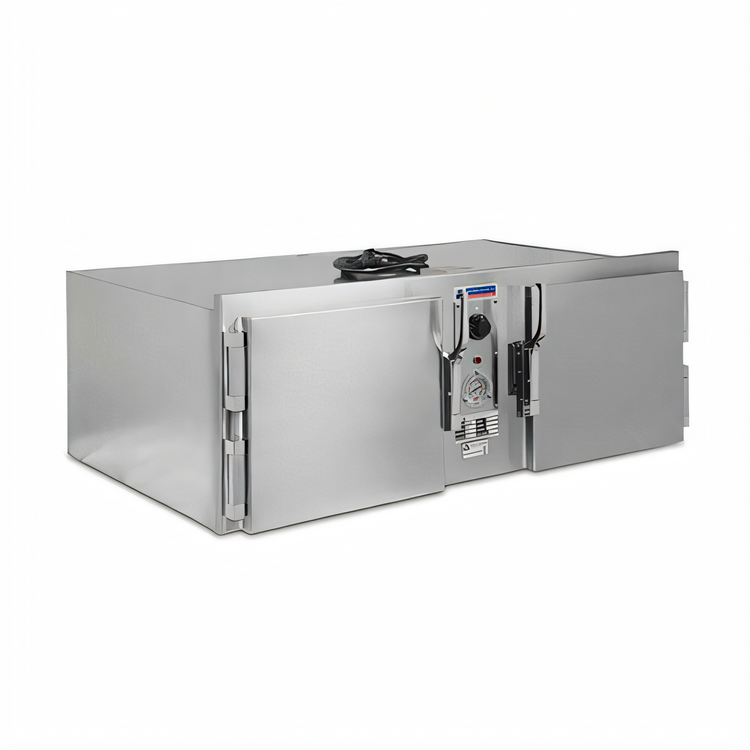 Product image #1 for Atlas Metal HB-5 Undercounter Slide-In Heated Base with Hinged Doors