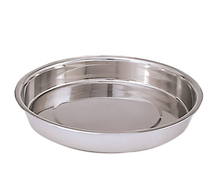 Product image #1 for Admiral Craft Stainless Steel Round Cake Pan, 9-3/4 Inch Diameter x 1-1/2 Inch Deep