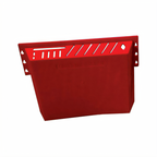 Thumbnail image #1 for Omcan USA 11543 Knife Rack, 14-Slot, Red Plastic