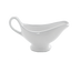 Thumbnail image #1 for American Metalcraft Small White Porcelain Gravy Boat, 3 oz., with Tapered Spout