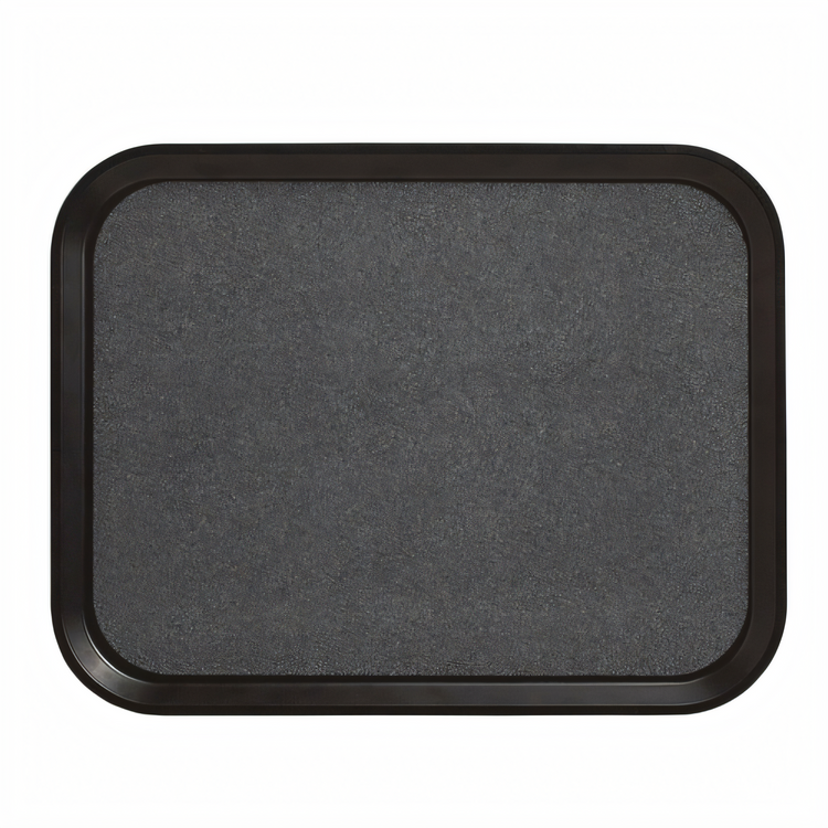 Product image #1 for Cambro Versa Camtray Rectangular Non-Skid Fiberglass Cafeteria Tray 14 x 18 in Black
