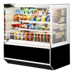 Thumbnail image #1 for Federal Industries Italian Glass Series ITDSS4826F-B18 48-Inch Floor-Standing Open-Front Non-Refrigerated Pastry Display Case, 2 Glass Shelves