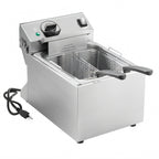 Thumbnail image #1 for Vollrath CF2-3600 10 lb Countertop Single-Well Electric Deep Fryer, Stainless Steel, Thermostatic, 208-240V