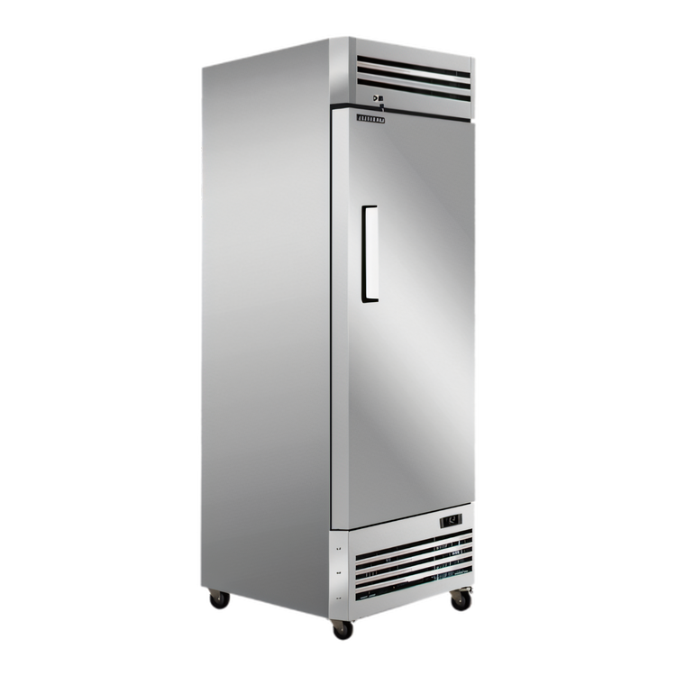 Product image #2 for Juneau 27-Inch One-Section Reach-In Freezer, 17.8 Cu. Ft., Solid Hinged Door, Bottom-Mount Self-Contained