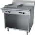 Thumbnail image #1 for Garland Cuisine 36-Inch Heavy Duty Gas Combination Top Range with 18-Inch Griddle, 18-Inch Hot Top and Storage Base