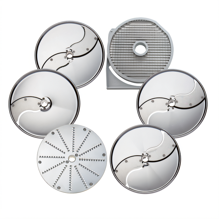 Product image #1 for Eurodib USA Gastronomic 6-Disc SSS Disc Set for Commercial Food Processors