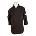 Thumbnail image #1 for Mercer Culinary Millennia Women's Long Sleeve Chef Jacket, Black, Medium, 8-Button