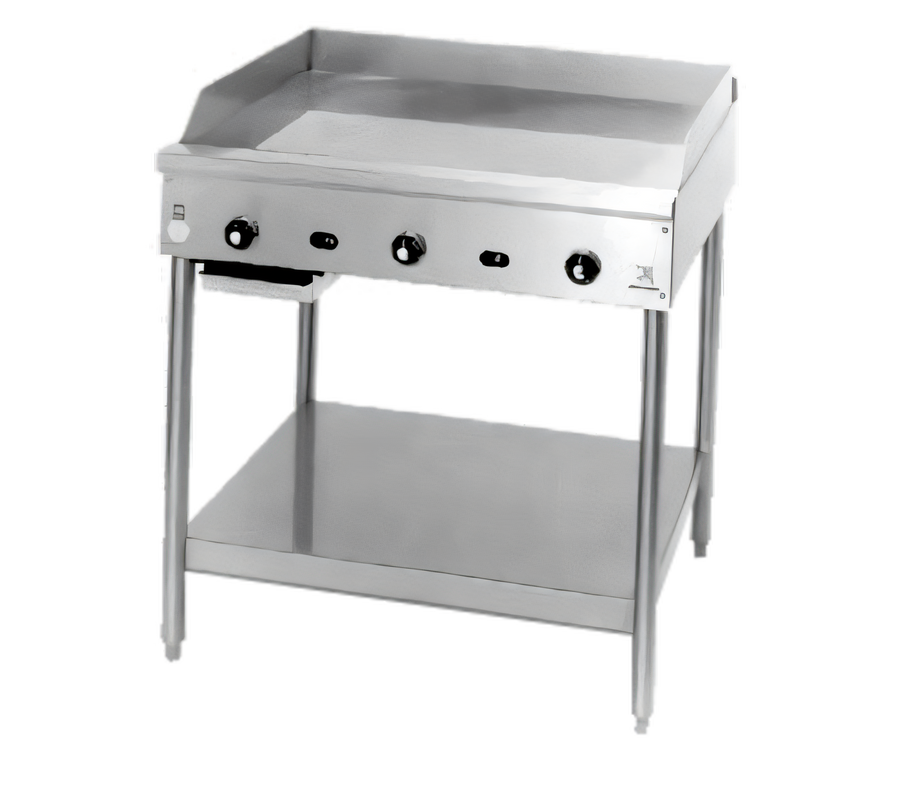 Product image #1 for Supreme JGT-2472-F 72-Inch Gas Floor Model Griddle with Thermostatic Controls