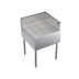 Thumbnail image #1 for Krowne Royal Series Freestanding Stainless Steel Underbar Corner Drainboard with Right End Return, 24 x 24 x 36-1/2 Inches