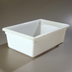 Thumbnail image #1 for Carlisle StorPlus 12.5 Gallon White Polyethylene Food Storage Box, 18 x 26 x 9 Inch