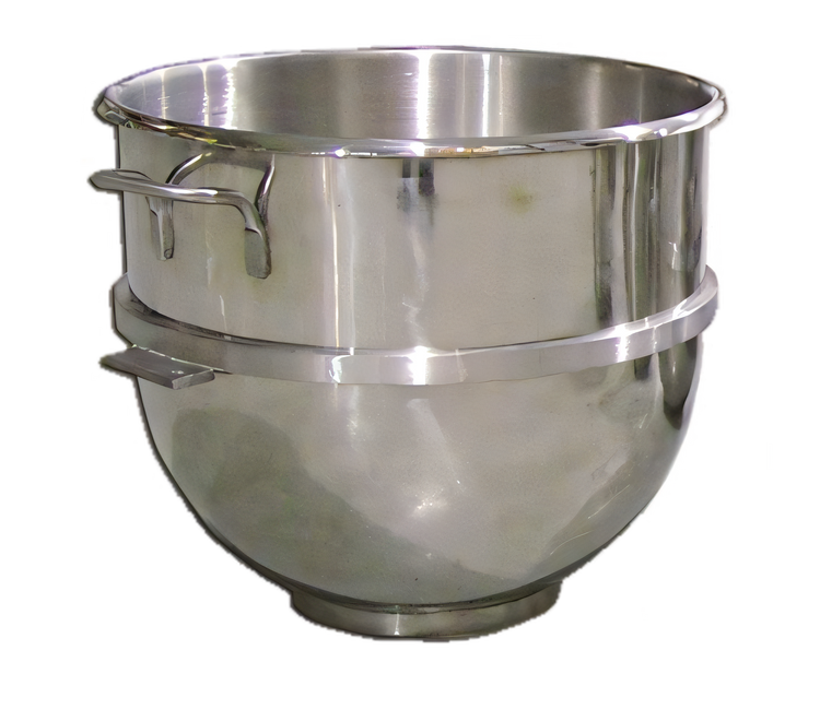 Product image #1 for 80 Quart Round Stainless Steel Mixer Bowl, 21-1/2 Inch Diameter
