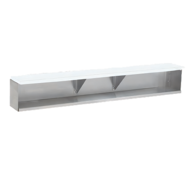 Product image #1 for Advance Tabco 31-13/16-Inch x 7-Inch Stainless Steel Add-On Dish Shelf