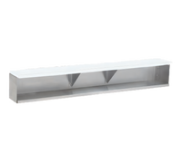 Advance Tabco 31-13/16-Inch x 7-Inch Stainless Steel Add-On Dish Shelf