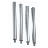Silver Series Stainless Steel Legs, 6-Piece Set
