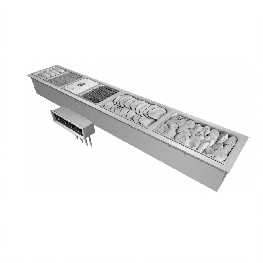 Product image #1 for Hatco Drop-In Modular Slim Dry Heated Well for 3 Full-Size Pans