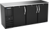 Thumbnail image #1 for Beverage-Air 72-Inch Three-Section Shallow Depth Back Bar Refrigerator with Solid Doors