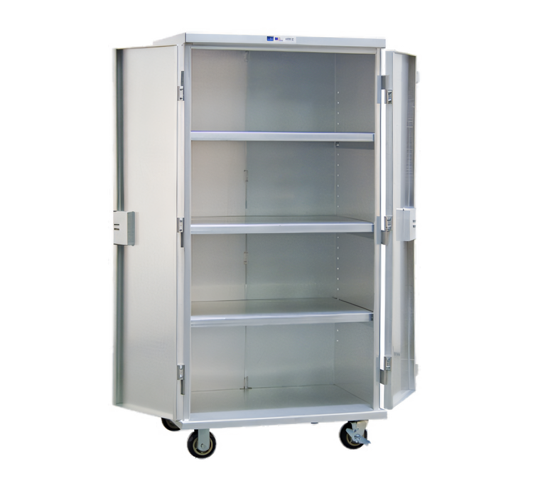 Product image #1 for New Age 99551 Mobile Aluminum Security Cage with 3 Adjustable Shelves