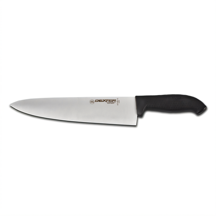Product image #1 for Dexter Russell SofGrip 10-Inch Chef's Knife, Stain-Free High-Carbon Steel, Black Soft-Grip Handle