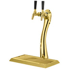 Thumbnail image #1 for Perlick Corporation 3890GD-2B Single-Column Air-Cooled 2-Faucet Draft Beer Tower