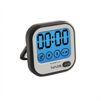 Taylor Precision 5305743 Digital Kitchen Timers Case of 4