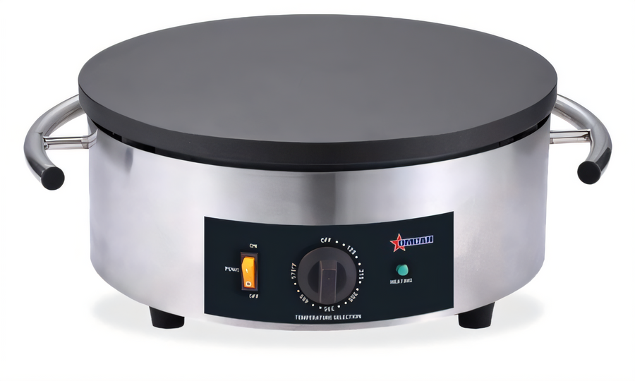Product image #1 for Omcan USA 16-Inch Single Electric Crepe Griddle with Cast Iron Plate
