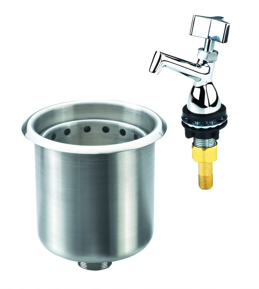 Product image #1 for Krowne Commercial Dipper Well with Faucet, Low-Lead Compliant