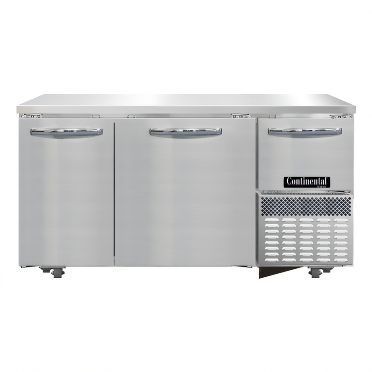 Product image #1 for Continental Refrigerator FA60N-U 60 Inch 3-Section Undercounter Freezer Base