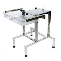 Hobart Food Processor Stand with Plastic Tray for FP100, FP150, FP250, and FP350