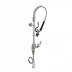 Thumbnail image #1 for T&S Brass Mini Pre-Rinse Faucet, Single Hole Deck Mount, 12-Inch Riser, 0.65 GPM