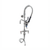 Thumbnail image #1 for T&S Brass Mini Pre-Rinse Faucet, Single-Hole Deck Mount, with 8-Inch Swing Nozzle and 1.07 GPM Spray Valve
