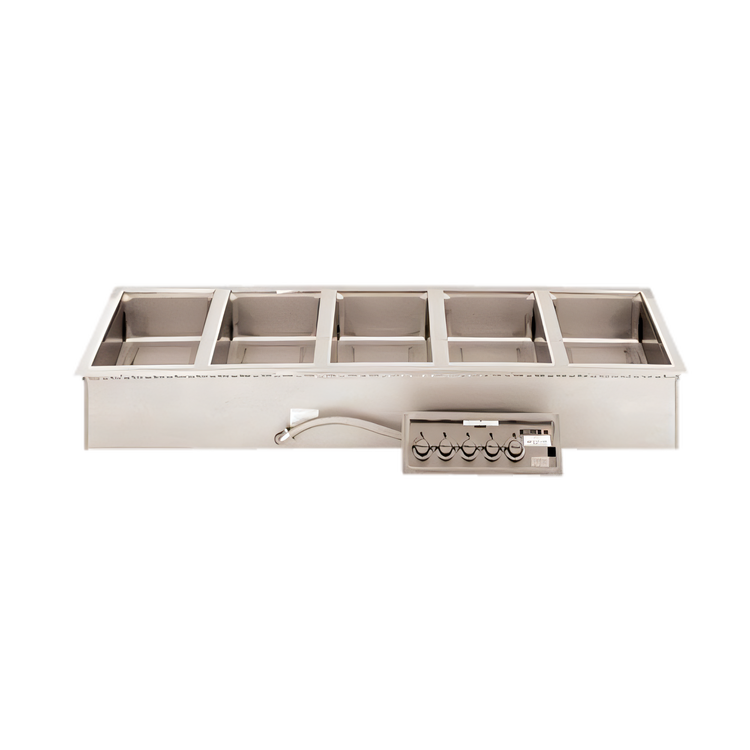 Product image #1 for Wells MOD-500T 5-Pan Top-Mount Built-In Electric Wet/Dry Food Warmer