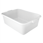 Thumbnail image #1 for Omcan USA 80894 Standard Bus Box, 21.5 x 15.5 x 7 in, White, 1-Compartment Case of 12