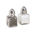 Thumbnail image #1 for American Metalcraft Petite Paneled Glass Single Salt/Pepper Shaker with Stainless Steel Top, 1/2 oz.