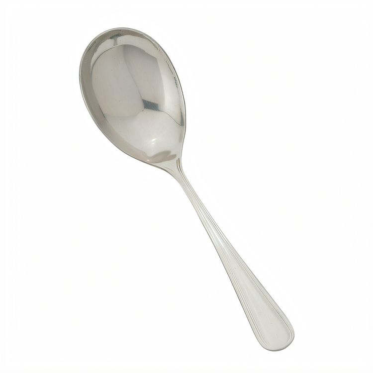 Product image #1 for Shangarila Large 9-Inch Solid Serving Spoon, 18/8 Stainless Steel, Extra Heavy Weight, Mirror Finish
