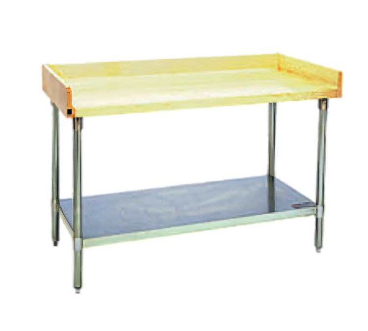 Product image #1 for Eagle Group 72-Inch x 30-Inch Baker's Work Table with Hardwood Top and Undershelf